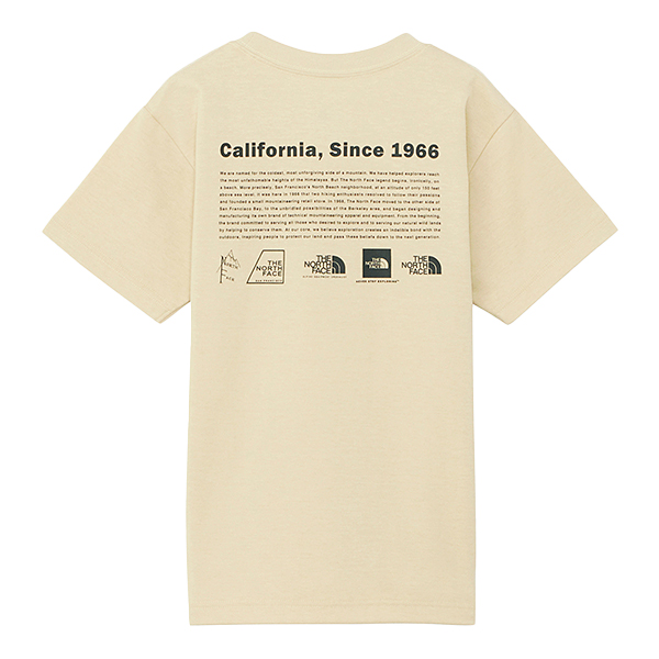 ノースフェイス キッズショートスリーブヒストリカルロゴティー キッズ 子供用 半袖 Tシャツ NTJ32356｜lodge-premiumshop｜02