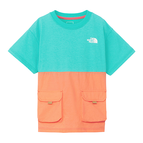 お取寄せ ノースフェイス キッズアドベンチャーティー キッズ 子供用 半袖 Tシャツ NTJ32433｜lodge-premiumshop｜02