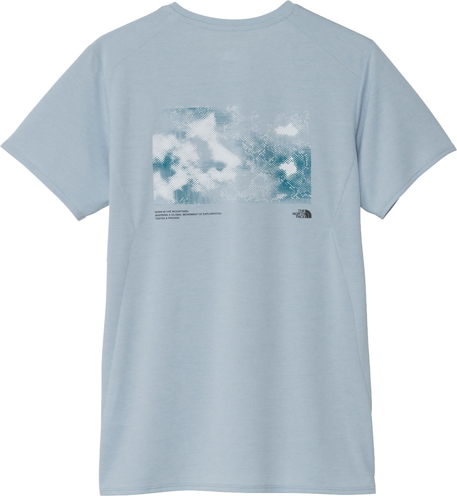 レディース 半袖Tシャツ 半袖シャツ ショートスリーブGTDメランジグラフィッククルー NTW12677