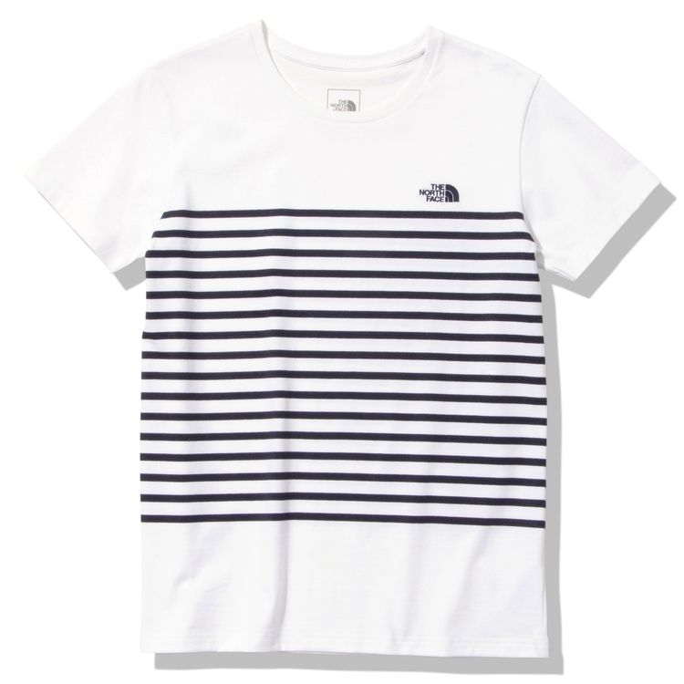 THE NORTH FACE ノースフェイス Tシャツ ショートスリーブパネルボーダーティー レディース NTW32335