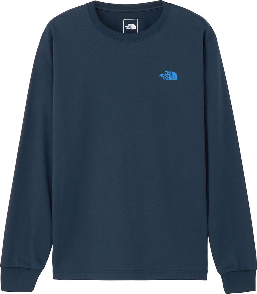 レディース 長袖Tシャツ 長袖シャツ ロングスリーブバックスクエアロゴティー NTW32442