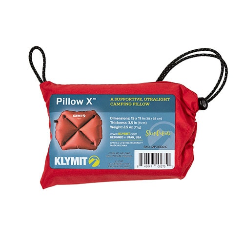 クライミット ピロー Pillow X 枕 携帯 キャンプ 20047