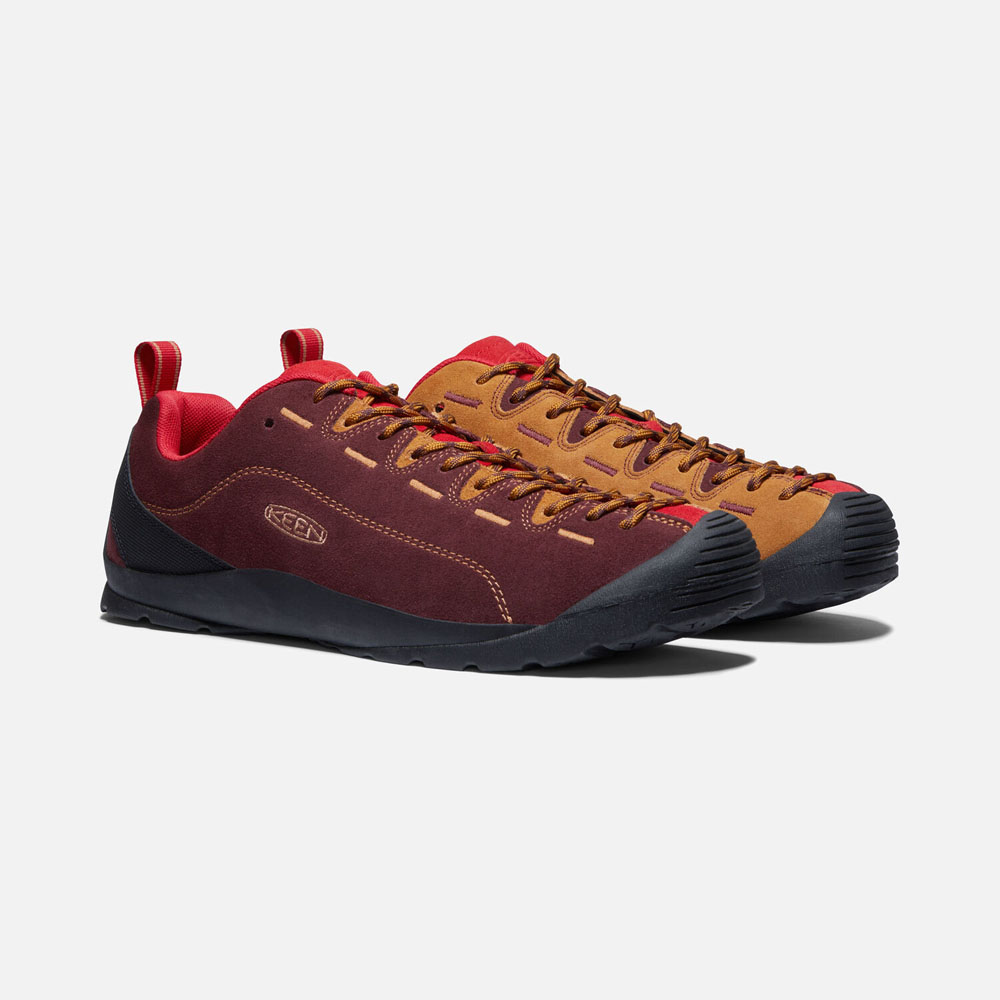 キーン ジャスパー JASPER メンズ スニーカー Andorra Golden Brown 靴 キャンプ タウンユース スエード シューズ 1025444