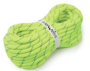 Edelwaiss 補助ロープ 渓流 岩稜 20m ヒルウォーカー・エバードライ 8.0mm EW1