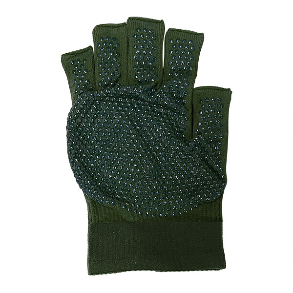 インナーグローブ ノンスリップ ショート 指無しタイプ すべり止め付 手袋 グローブ JSN JSN