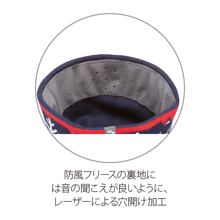 サンデーアフタヌーン ブリーズブロッカー グラフィックシリーズ ビーニー　ニット帽子  S3A90823