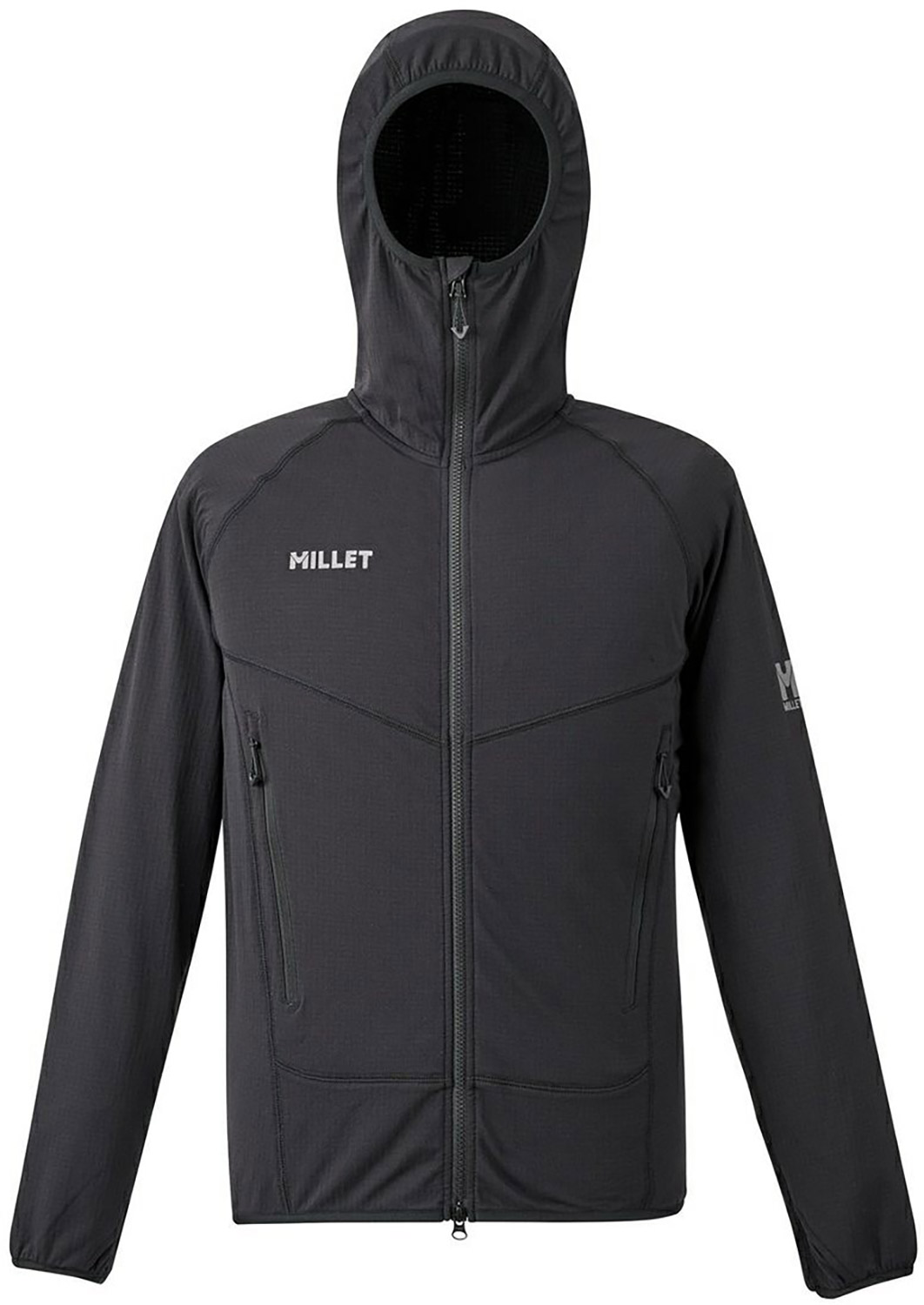 MILLET ミレー DRY GRID HOODIE M ドライ グリッド フーディ メンズ フルジップ MIV02040