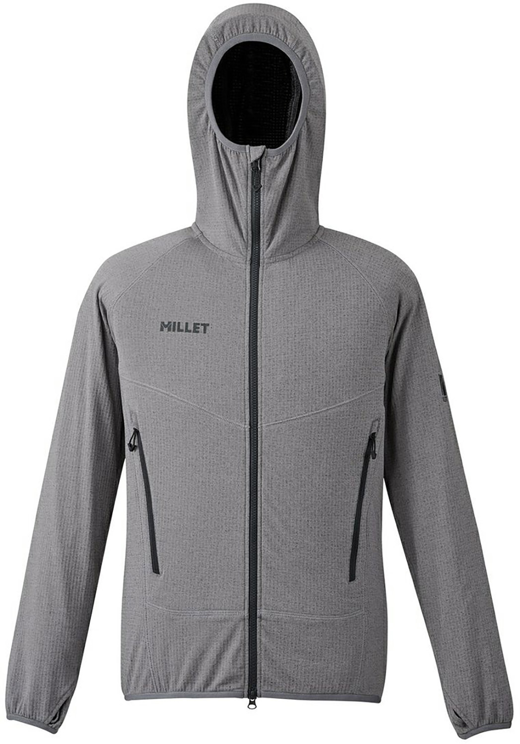 MILLET ミレー DRY GRID HOODIE M ドライ グリッド フーディ メンズ フルジップ MIV02040