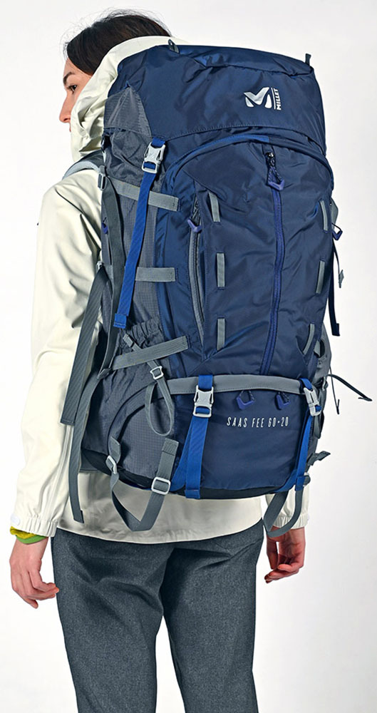 MILLET メンズ レディース ユニセックス SAAS FEE 60+20 LD バッグ バックパック リュック トレッキング アウトドア 登山 MIS0701