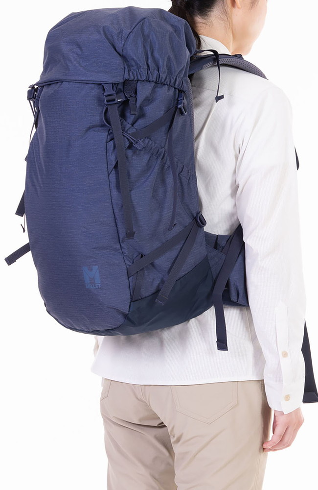 MILLET SUIU 30 バッグ バックパック リュック レディース 旅行 カジュアル 登山 アウトドア MILLET MIS0738 DARK DENIM HEATHER MIS0738