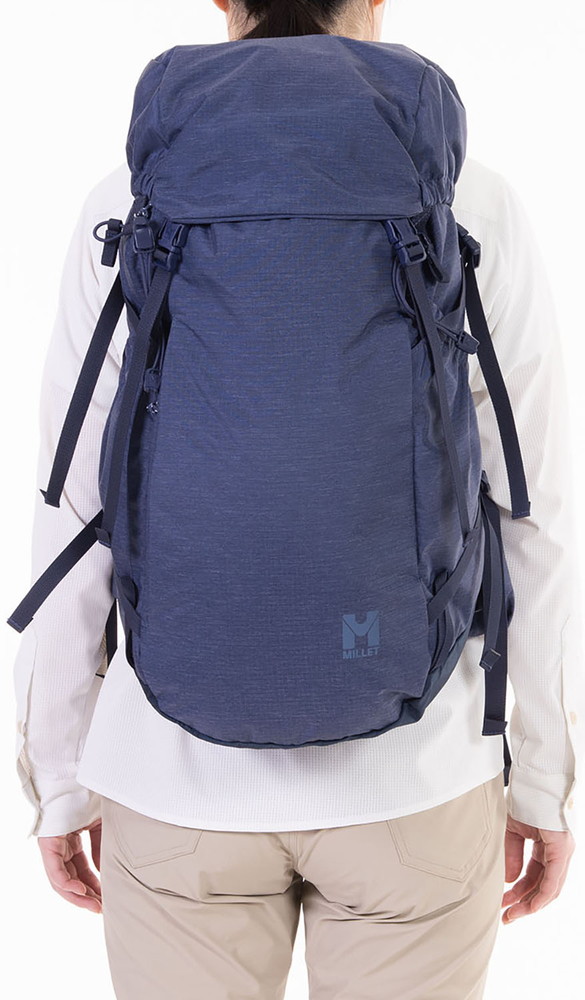 MILLET SUIU 30 バッグ バックパック リュック レディース 旅行 カジュアル 登山 アウトドア MILLET MIS0738 DARK DENIM HEATHER MIS0738