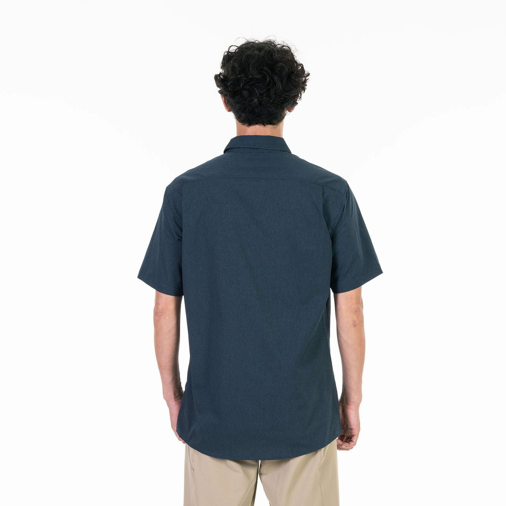 MILLET メンズ 半袖ボタンシャツ 半袖シャツ アルピ シャツ II ショートスリーブ MIV02078