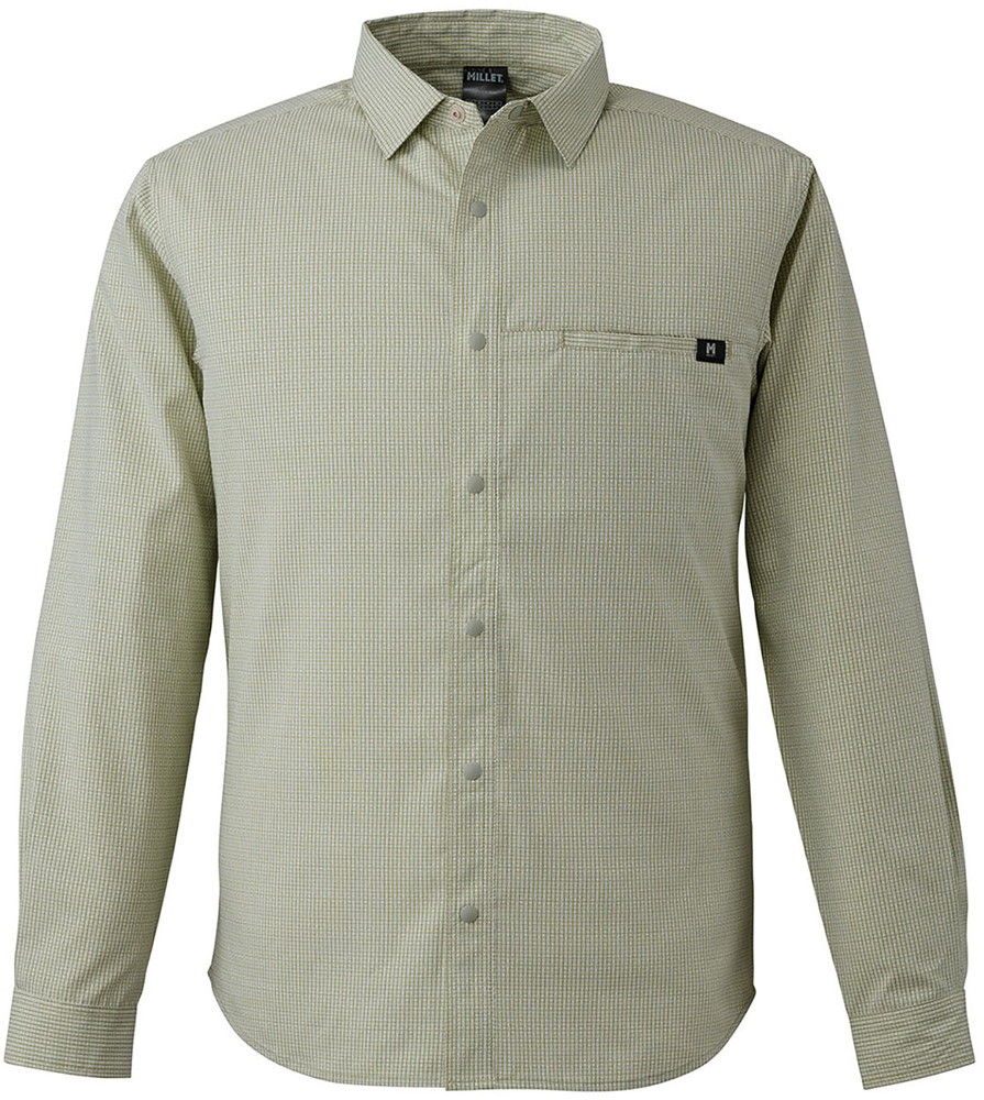 ミレー MILLET INSECT BARRIER LS CHK SHIRT M ウェア アパレル シャツ 長袖シャツ 襟付きシャツ ロングスリーブ MIV02079