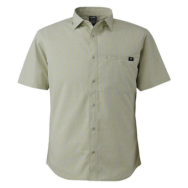 ミレー インセクトバリヤーショートスリーブチェックシャツ メンズ 半袖 ボタンシャツ MIV02080｜lodge-premiumshop｜03