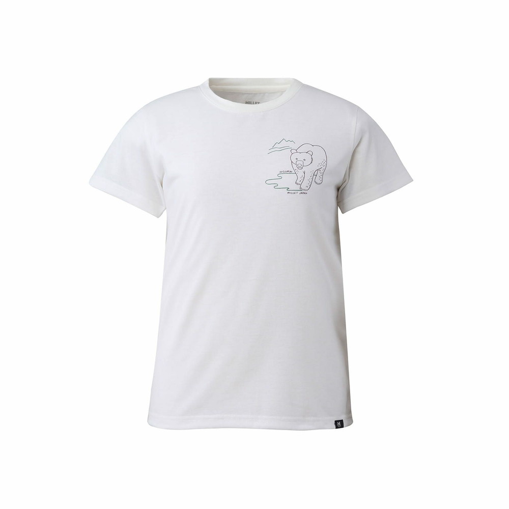 MILLET レディース 半袖Tシャツ 半袖シャツ ヒグマ Tシャツ ショートスリーブ MIV02091