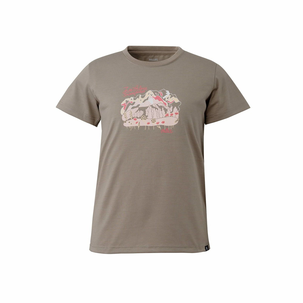 MILLET レディース 半袖Tシャツ 半袖シャツ アルプス Ｔシャツ ショートスリーブ MIV02093