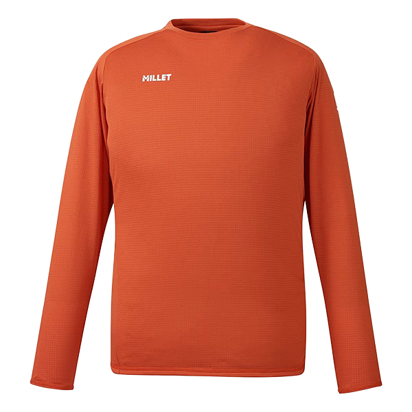 MILLET（ミレー） ドライグリッドライトクルーロングスリーブ メンズ