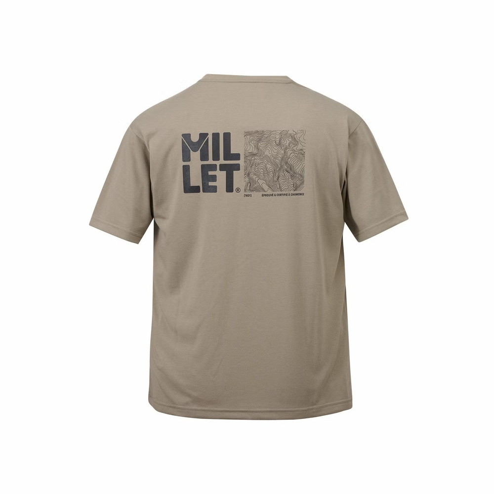 メンズ 半袖Tシャツ 半袖シャツ コントア ショートスリーブTシャツ MIV02185