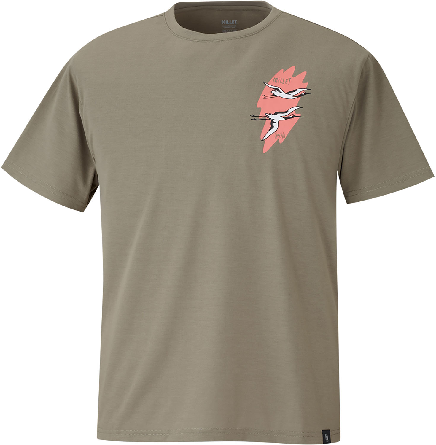 MILLET メンズ 半袖 トップス アウトドア グルード ショートスリーブ Tシャツ MIV03187