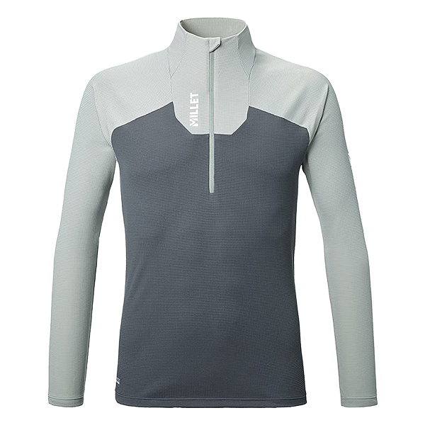 MILLET（ミレー） 特価 カメットジップロングスリーブTシャツ メンズ