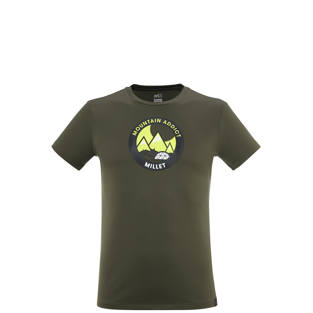 Millet ミレー メンズ Tシャツ 半袖シャツ ドリーミィ ピークス Ｔシャツ ショートスリーブ MIV9057