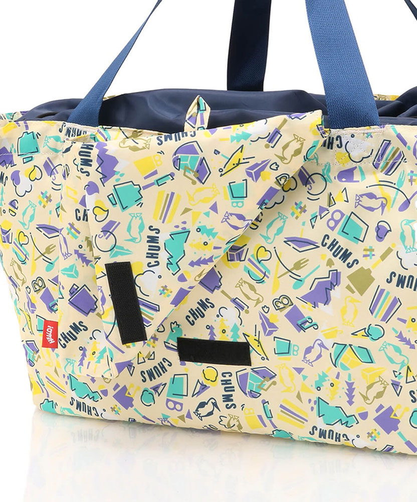 チャムス レジカゴエコバッグ エコバッグ レジかご Eco Bag バッグ 鞄 軽量 買い物 収納 コンパクト ポケット付き かわいい CH603055 Z191