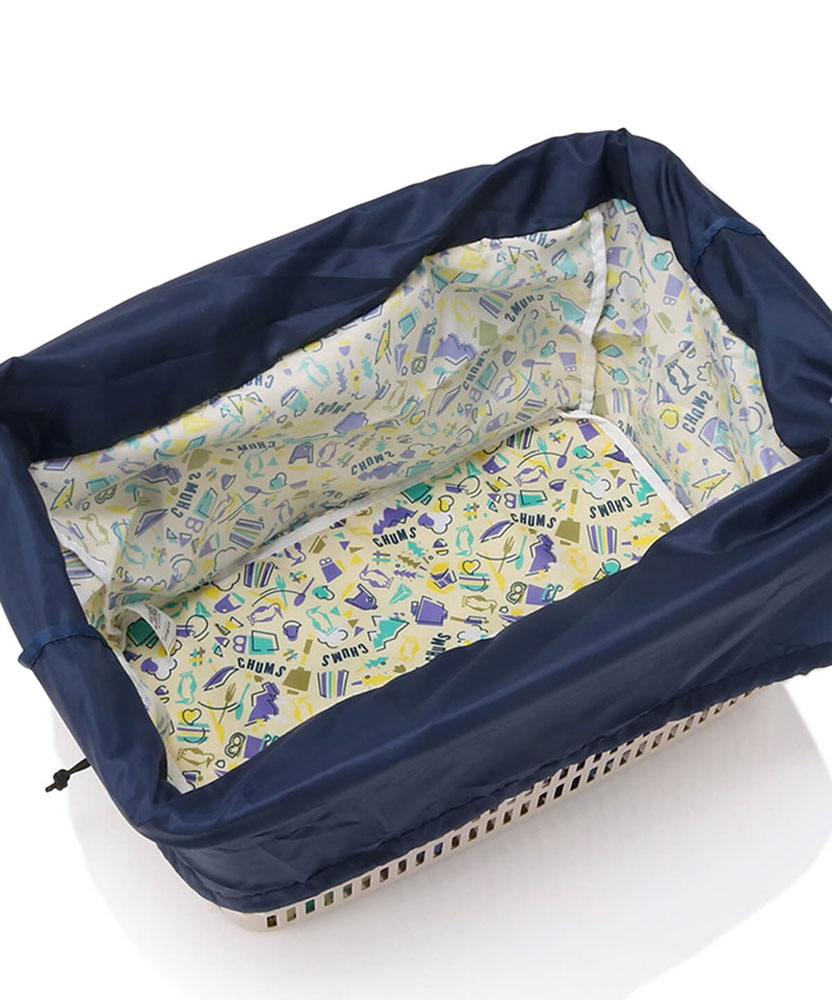 チャムス レジカゴエコバッグ エコバッグ レジかご Eco Bag バッグ 鞄 軽量 買い物 収納 コンパクト ポケット付き かわいい CH603055 Z191