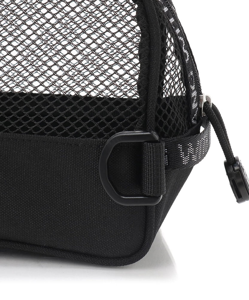 チャムス メッシュアップポーチ Mesh Up Pouch ポーチ メッシュ 登山 キャンプ フェス 旅行 軽量 メイクポーチ レジャー トラベル CH603183 K001