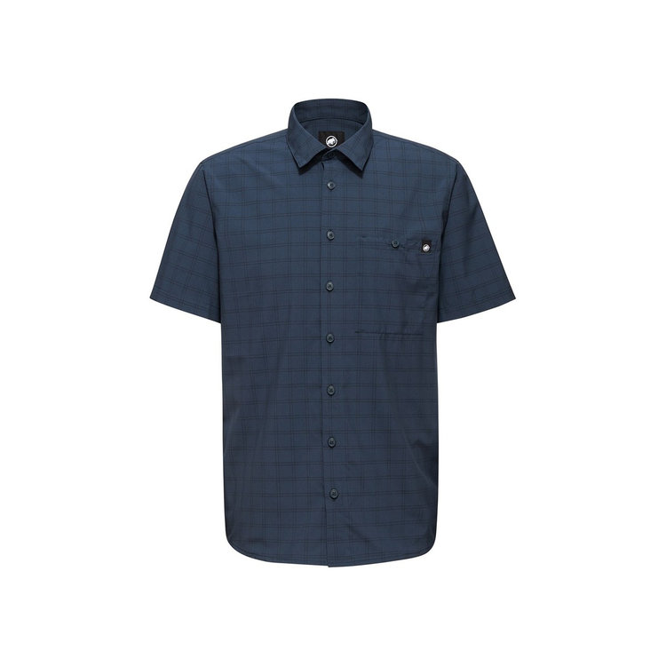 MAMMUT メンズ 半袖ボタンシャツ 半袖シャツ Lenni Shirt Men 1015-01470