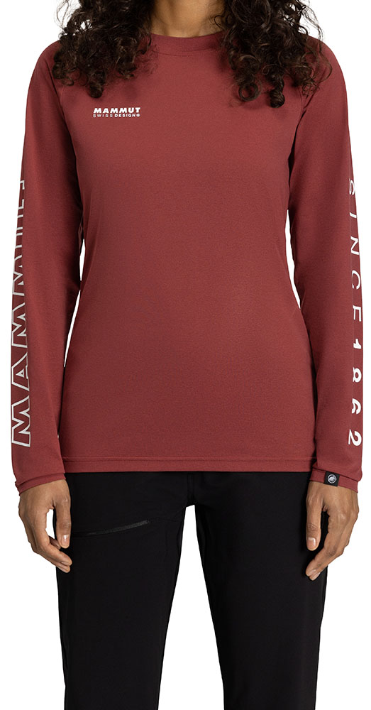 MAMMUT マムート レディース ロングTシャツ QD Logo Print Longsleeve T-shirts AF Women ウィメンズ Tシャツ 長そで ロンT 1016-01040