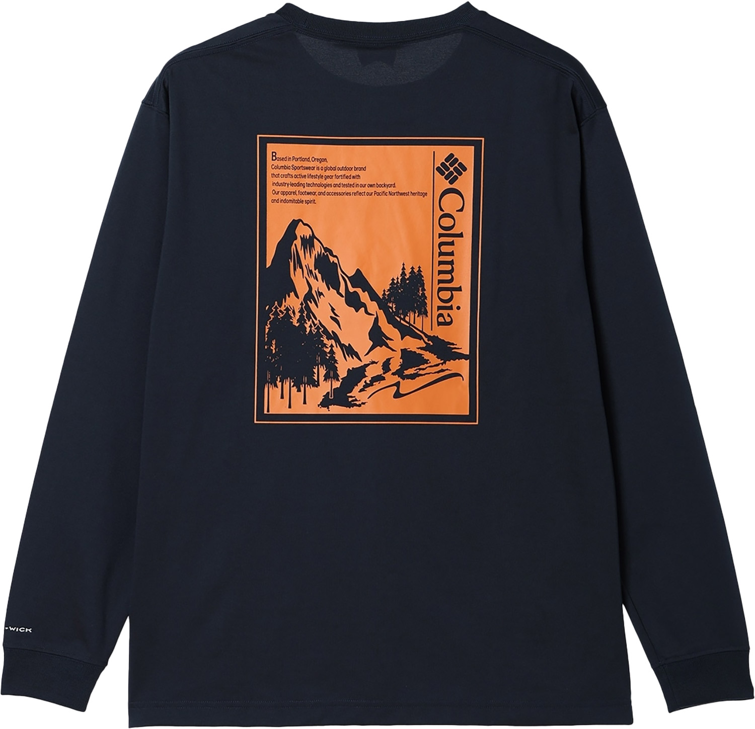 COLUMBIA メンズ　アウトドア　ロンT　アーバンハイクロングスリーブTシャツ PM1561