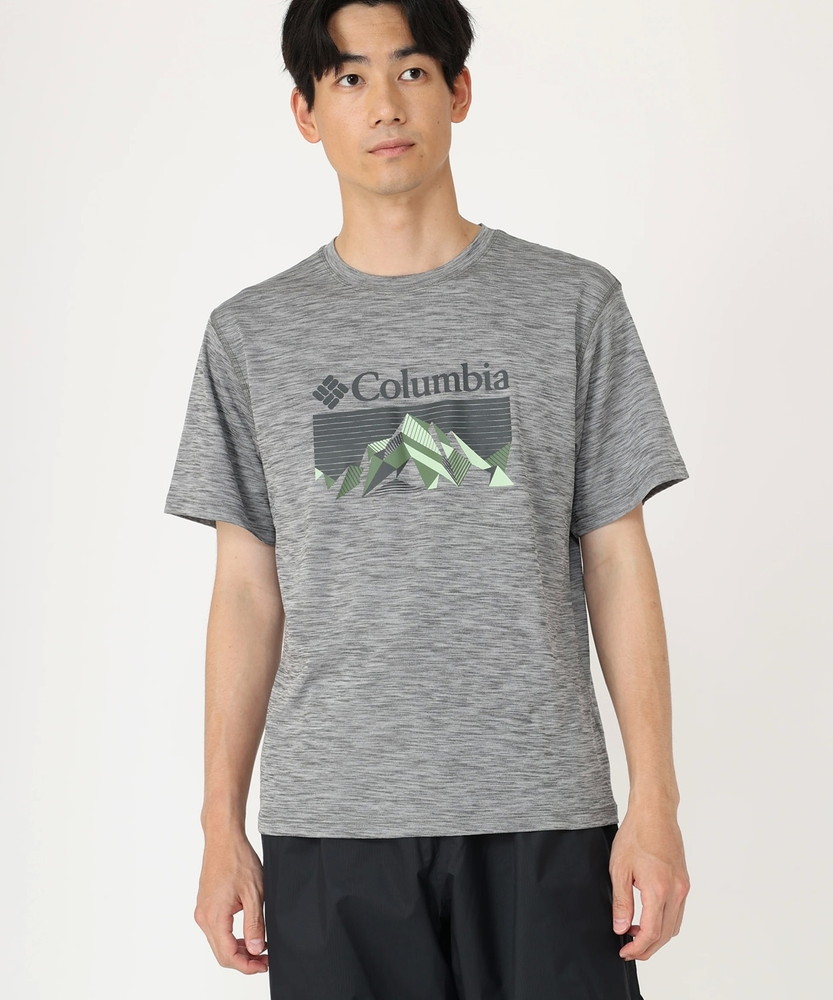 COLUMBIA メンズ 半袖Tシャツ 半袖シャツ ゼロルール M グラフィック ショートスリーブシャツ AJ6463