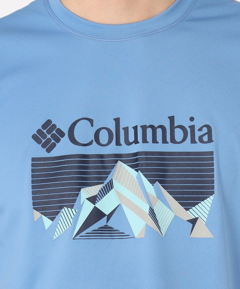 COLUMBIA メンズ 半袖Tシャツ 半袖シャツ ゼロルール M グラフィック ショートスリーブシャツ AJ6463