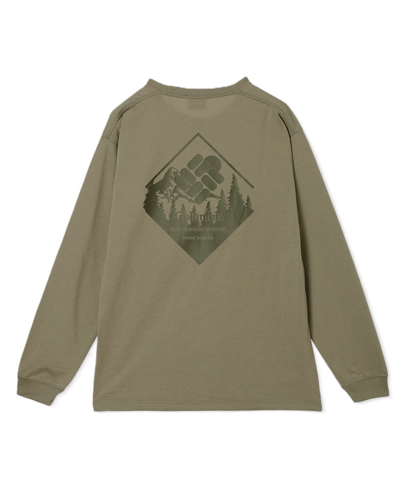 メンズ 長袖Tシャツ 長袖シャツ アーバンハイクグラフィックロングスリーブTシャツ PG3669