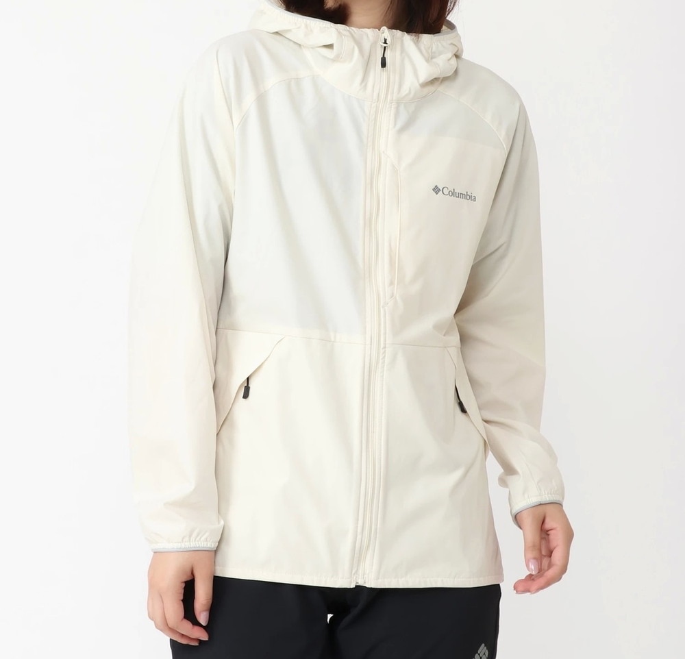 高価値 新品 コロンビアColumbia 白オムニシールド女性用Sジャケット 