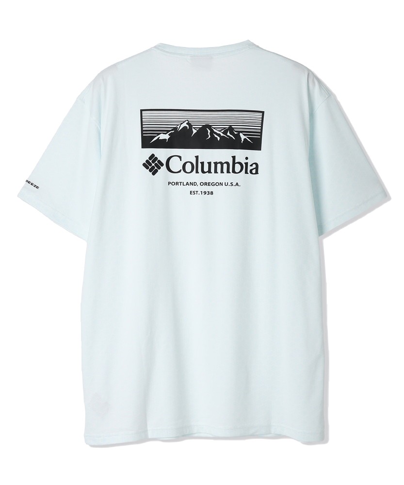 COLUMBIA メンズ 半袖Tシャツ 半袖シャツ グレイシャルビスタグラフィックTシャツ XE3513