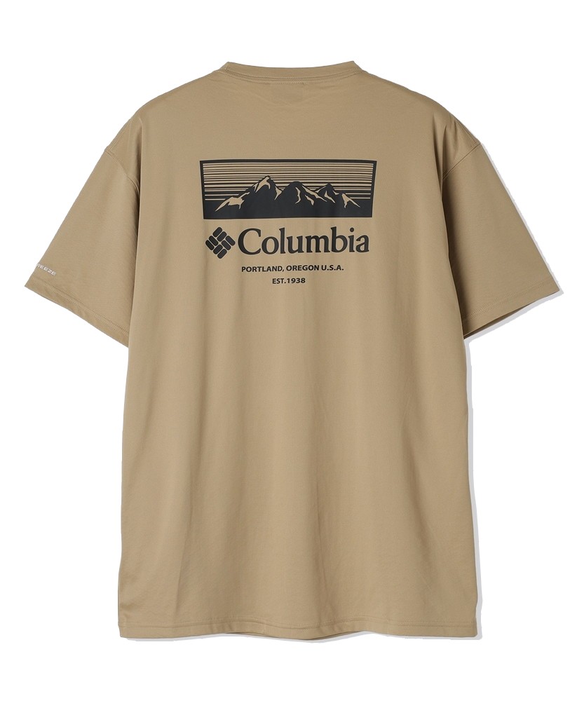 COLUMBIA メンズ 半袖Tシャツ 半袖シャツ グレイシャルビスタグラフィックTシャツ XE3513