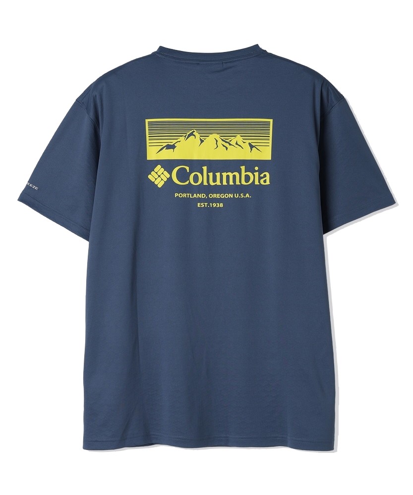 COLUMBIA メンズ 半袖Tシャツ 半袖シャツ グレイシャルビスタグラフィックTシャツ XE3513
