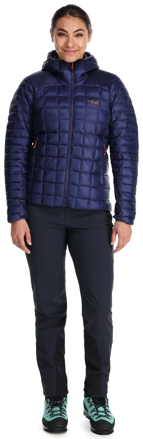 Rab レディース　アウトドア　ダウンジャケット　フード　Mythic Alpine Light Jacket Wmns QDB-48