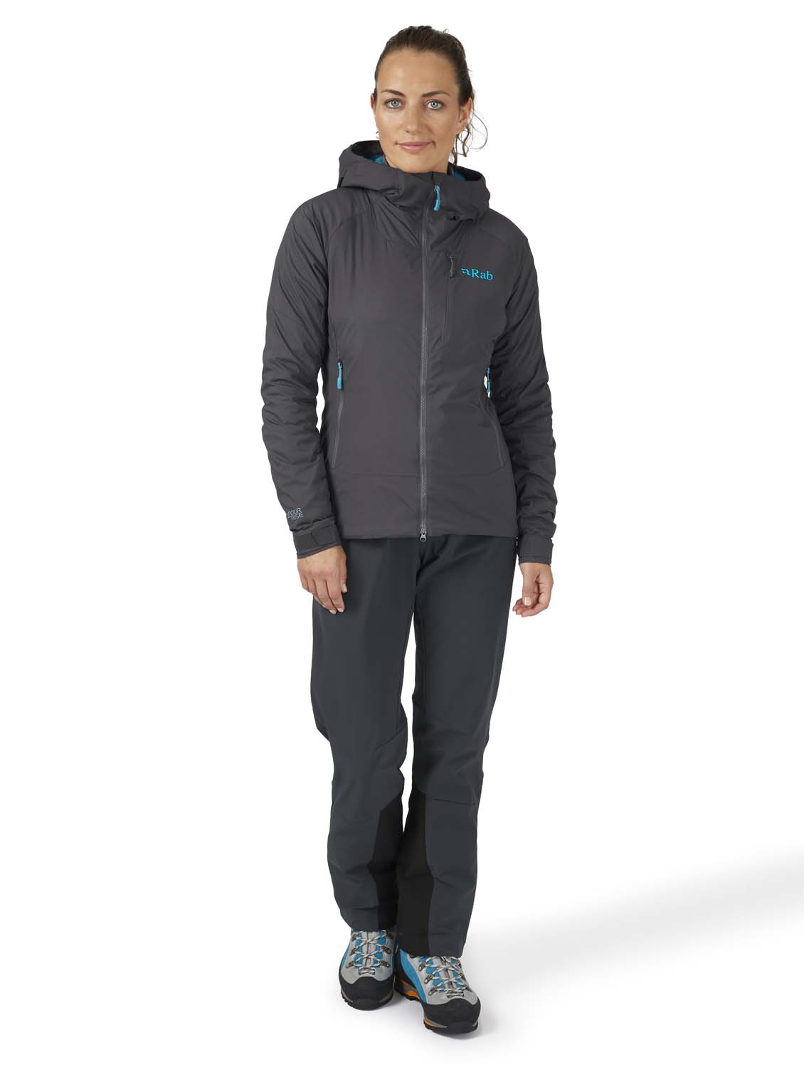 Rab レディース　アウトドア　シェルジャケット　フード　VR Summit Jacket Wmns QVR-85