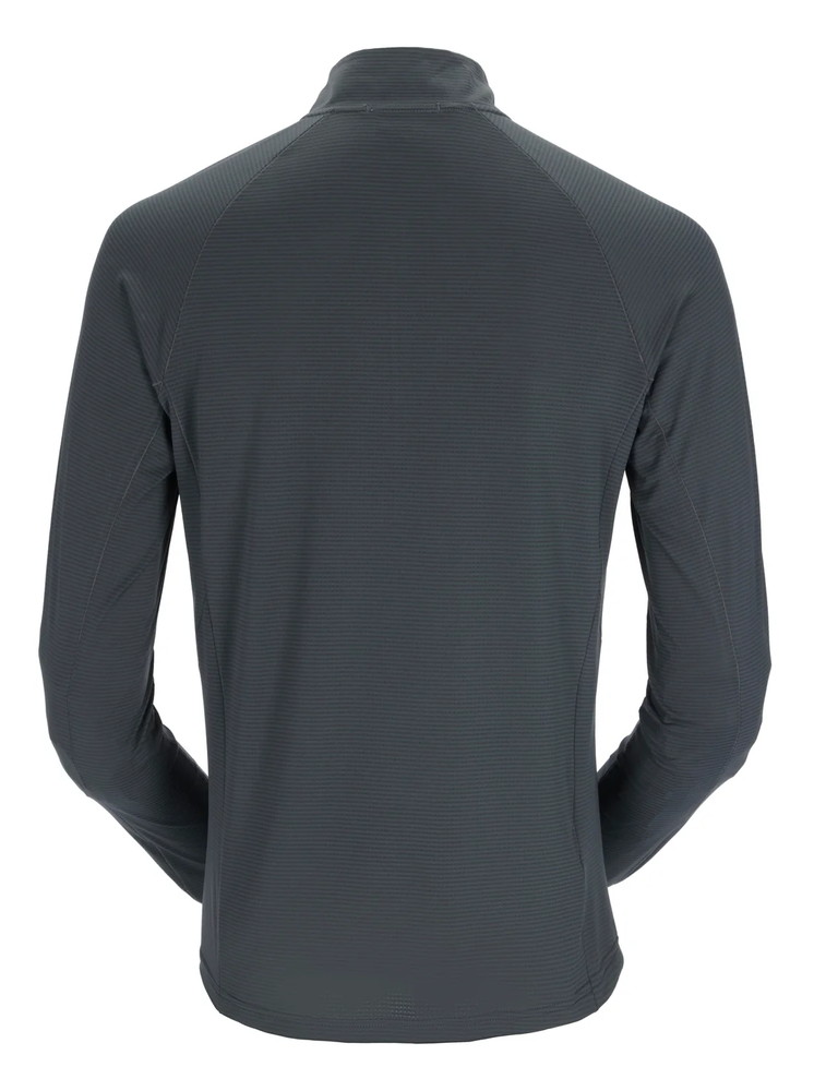 Rab メンズ 長袖ハーフジップシャツ 長袖シャツ ソニックLSジップ Sonic LS Zip QBL-03