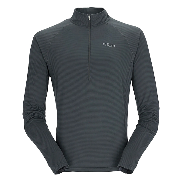 Rab ラブ Sonic LS Zip メンズ 長袖 ジップシャツ QBL-03