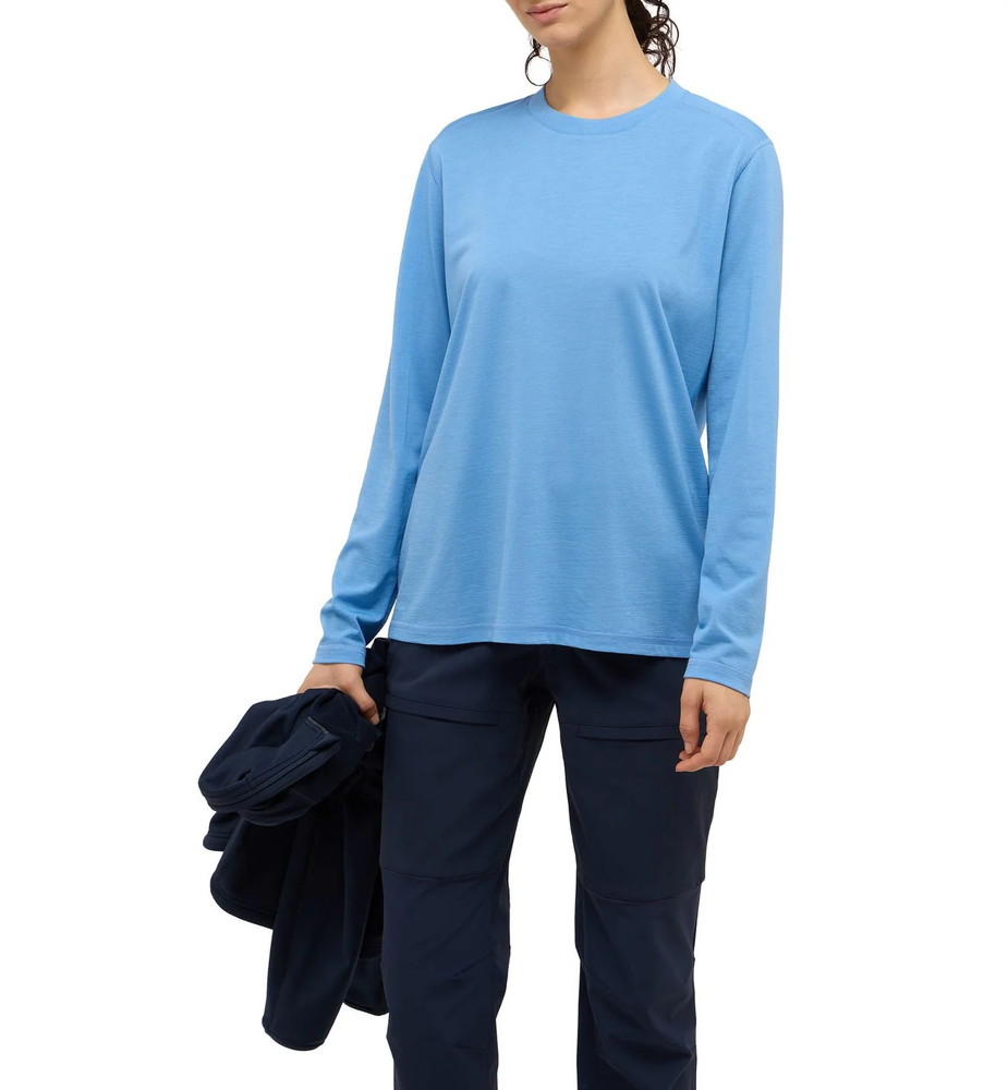 Haglofs レディース 長袖Tシャツ 長袖シャツ カイセ ウール LS ティー Kaise Wool LS Tee Women 607627