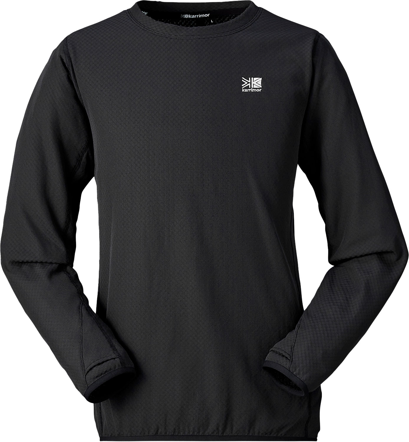 Karrimor メンズ　トップス　ロングTシャツ　クルーネック　thermal crew 101551