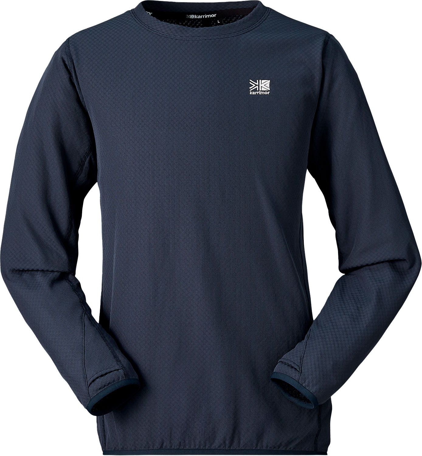 Karrimor メンズ　トップス　ロングTシャツ　クルーネック　thermal crew 101551