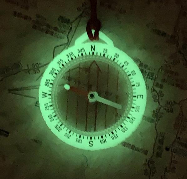 YCM マップコンパス　No.888N　ルーペ付 13366