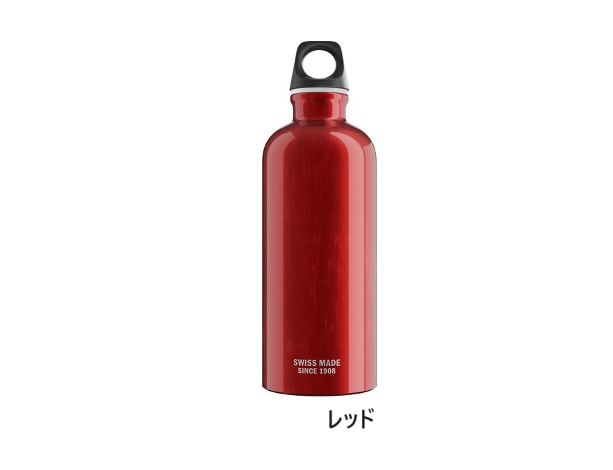トラベラー 水筒 レッド 0.6L 50004