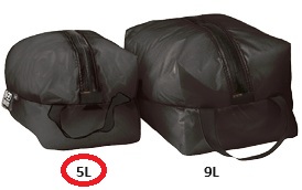 ブラックエアジップサック 5L 900198