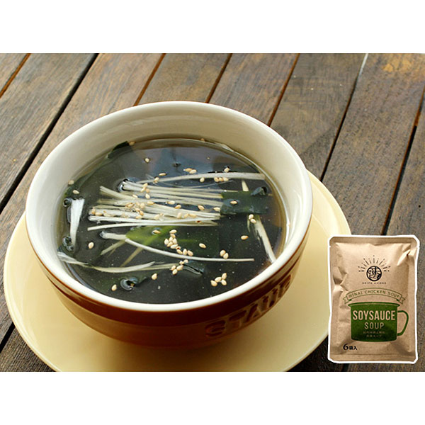 アキタアジショウ 比内地鶏と鰹の和風スープ 14g×6袋入 スープ DF-8301