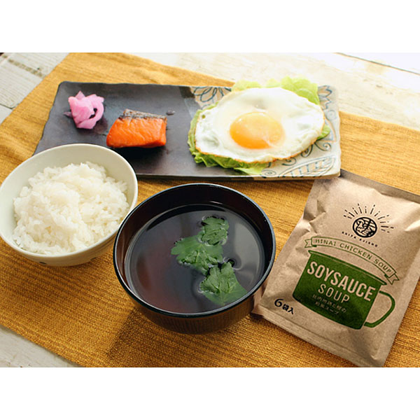 アキタアジショウ 比内地鶏と鰹の和風スープ 14g×6袋入 スープ DF-8301